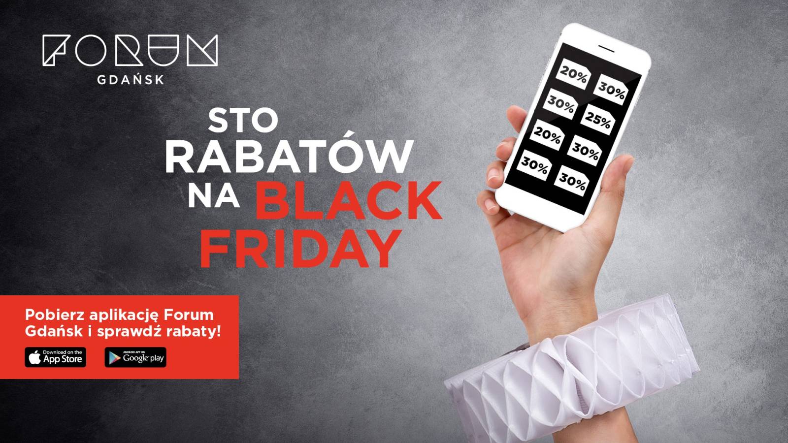 Sto rabatów na Black Friday!