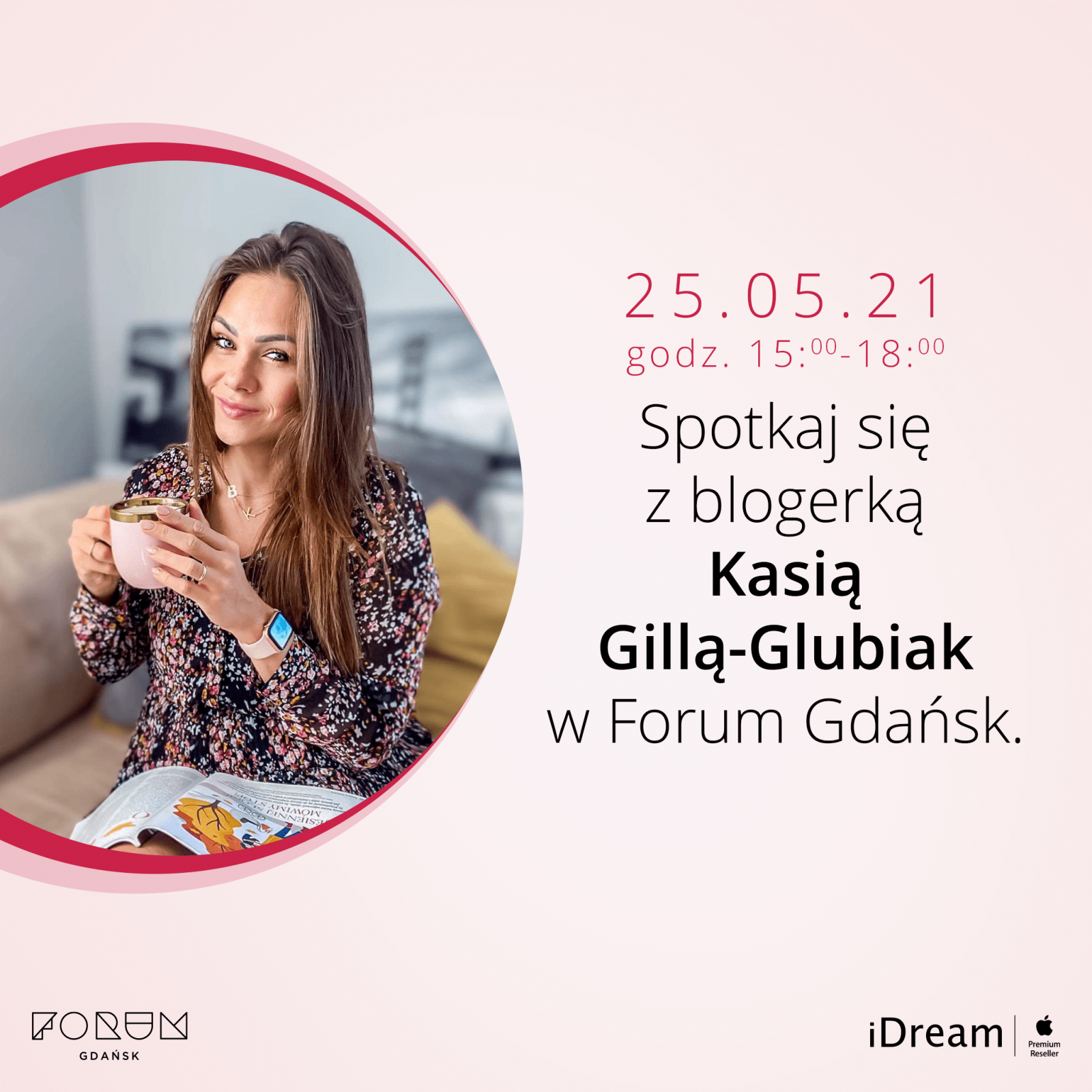 Spotkanie z blogerką Kasią Gillą-Glubiak w salonie iDream!