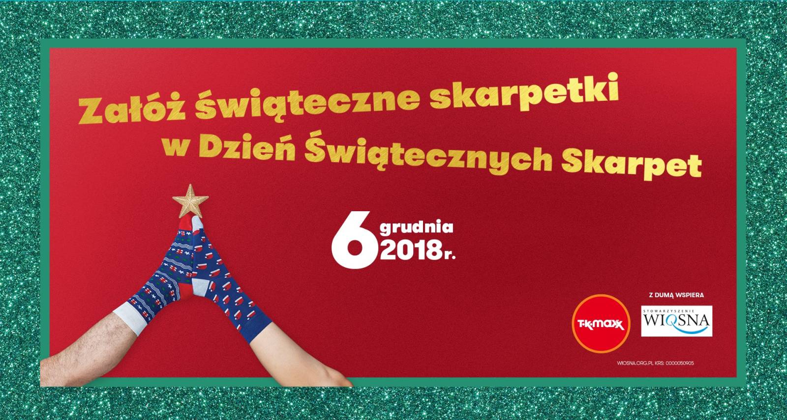 Trzecia edycja charytatywnej akcji TK Maxx #dzienswiatecznychskarpet!