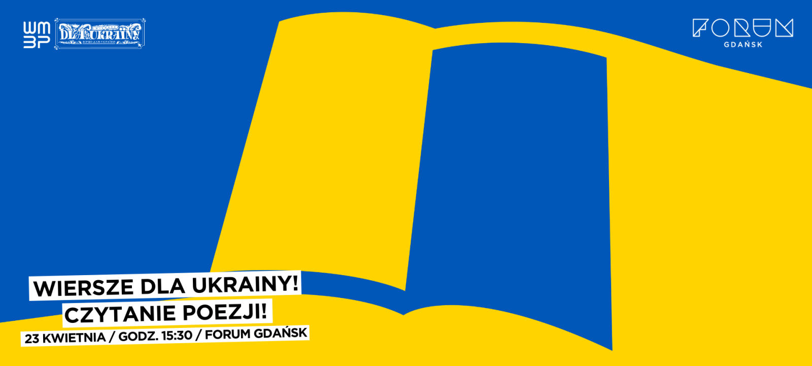 WIERSZE DLA UKRAINY- CZYTANIE POEZJI