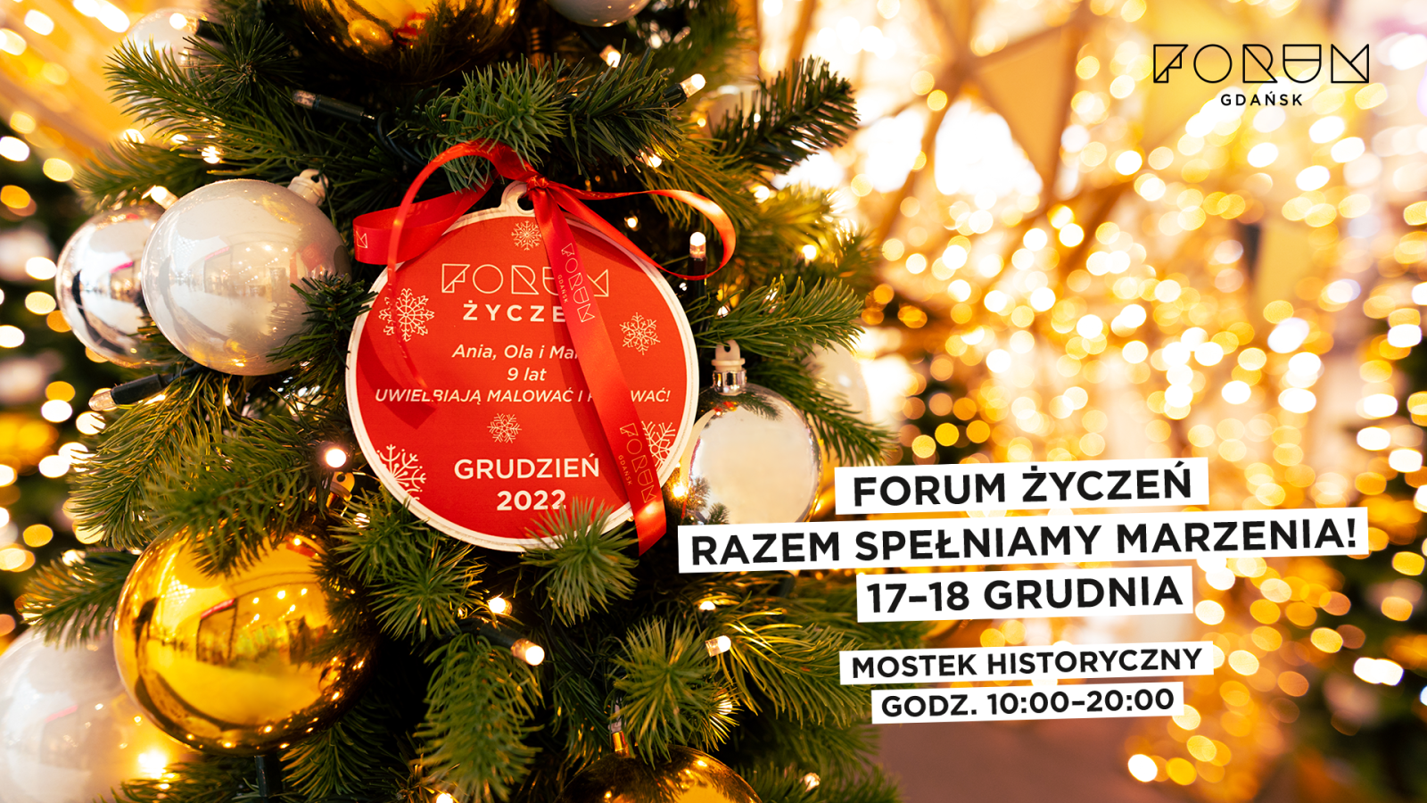 FORUM Gdańsk spełnia marzenia!